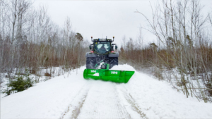 SAMI PRO-takalana Fendt 724 -traktorissa
